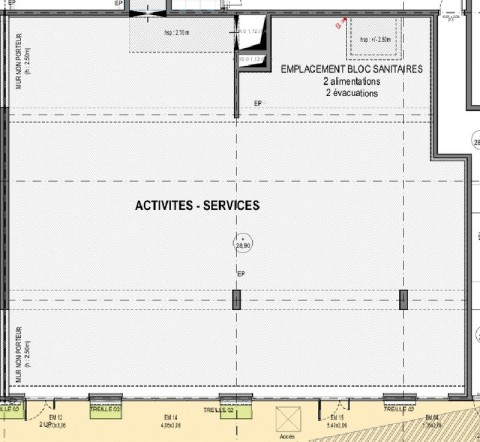 Vente Local commercial de 280 m2 dans une zone fréquentée, à Saint-Laurent-du-Var (06700) en France