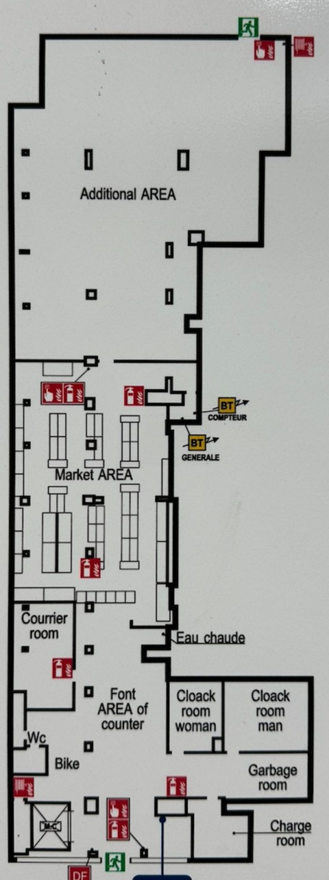 Vente Local commercial , 650 m2 dans les Hauts de Seine (92) en France