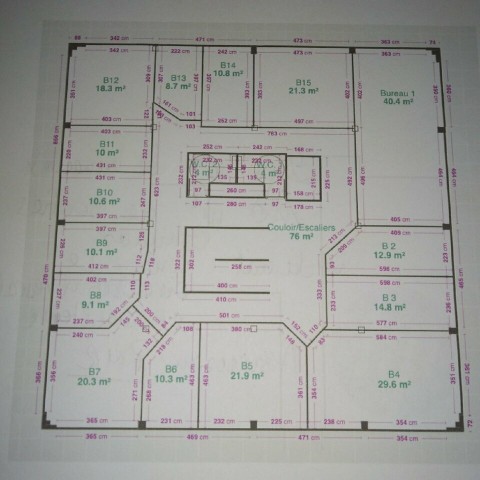 Vente Bureaux / Locaux professionnels, 710 m2 à Marseille 8ème (13008) en France