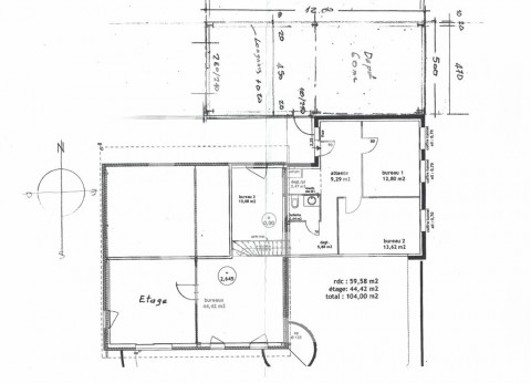 Vente Bureaux / Locaux professionnels, 158 m2 à Bourg-de-Péage (26300) en France