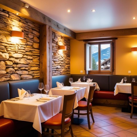 Vente Restaurant 50 couverts avec terrasse à Apremont (73190) en France