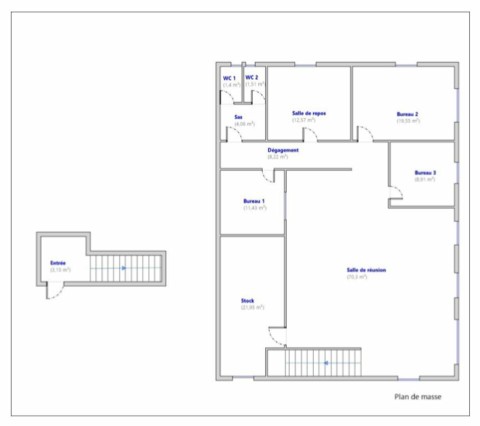 Vente Local commercial Bar, Cabinet d'affaires, Bureaux / Locaux professionnels dans une zone artisanale, à Barby (73230) en France