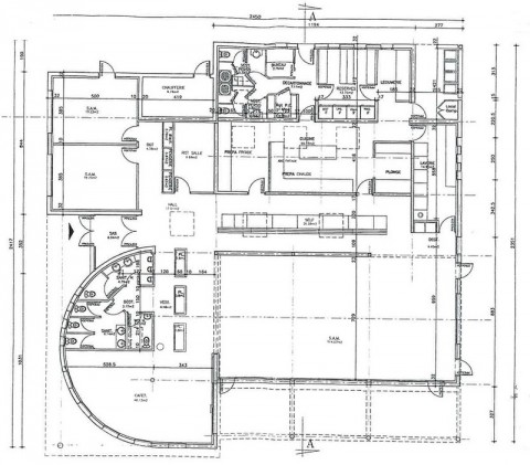 Vente Local commercial idéal pour Restaurant, Traiteur, Organisation de réception avec terrasse à Villedieu-la-Blouère (49450) en France