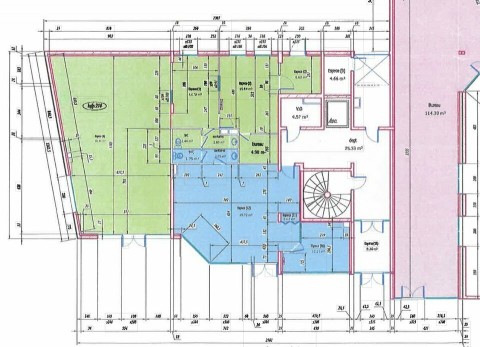 Vente Bureaux de 134 m2 en plein centre ville, à Montluçon (03100) en France