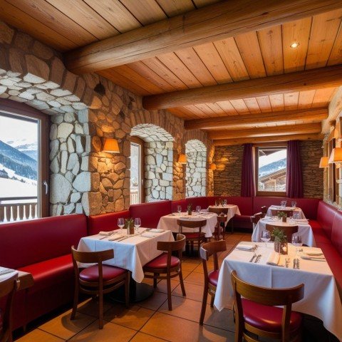 Vente Bar, Restaurant licence IV avec terrasse dans une station de sports d'hiver, en Isère (38) en France