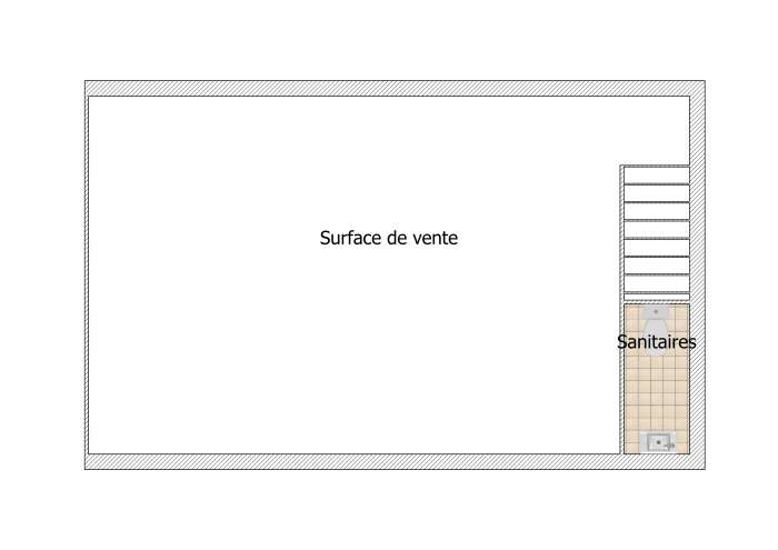 Vente Local commercial de 730 pi2 sur un emplacement N°1, à Épernay (51200) en France