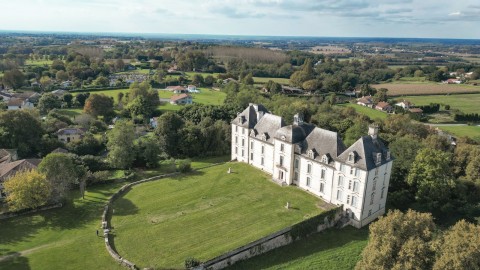 Vente Château, 32300 pi2 au calme, à Poyanne (40380) en France