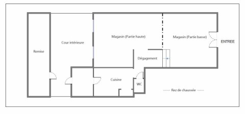 Vente Local commercial de 55 m2 pour différentes activités à Marseille (13004) en France