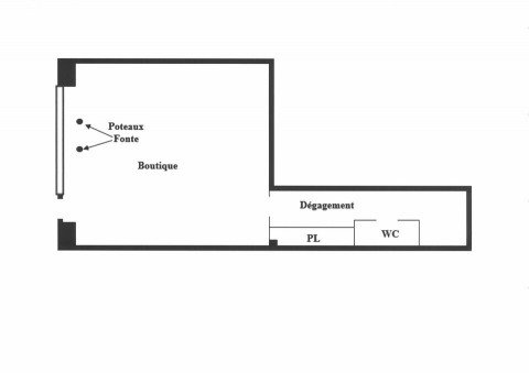 Vente Local commercial , 36 m2 à Vincennes en centre ville (94300) en France