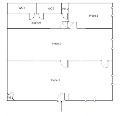 Vente Local commercial , 830 pi2 à Romans-sur-Isère (26100) en France